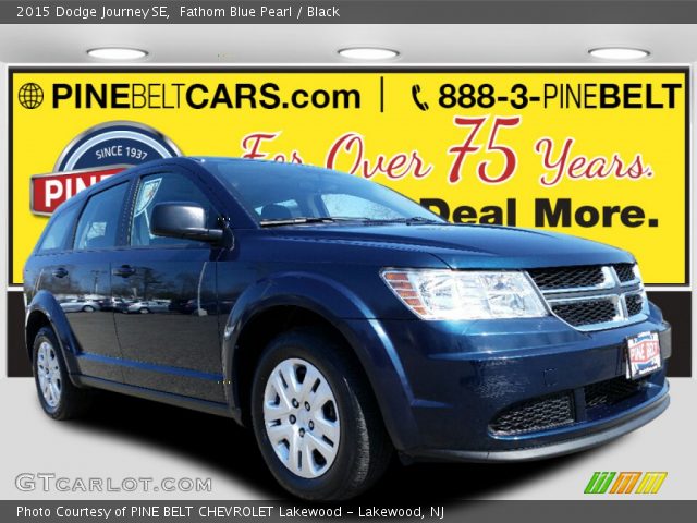 2015 Dodge Journey SE in Fathom Blue Pearl