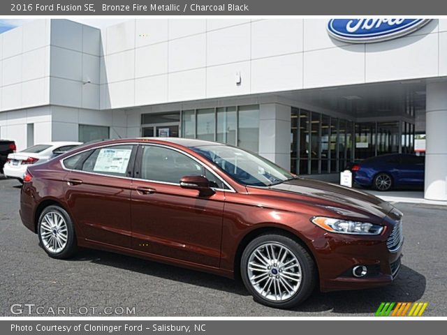 2016 Ford Fusion SE in Bronze Fire Metallic