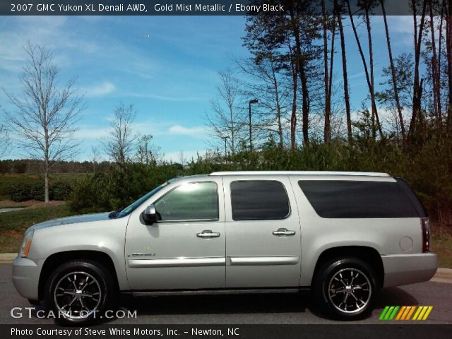 2007 GMC Yukon XL Denali AWD in Gold Mist Metallic