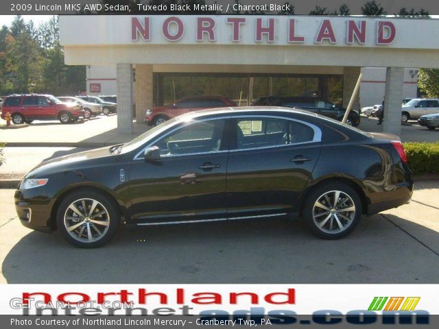 2009 Lincoln MKS AWD Sedan in Tuxedo Black Metallic