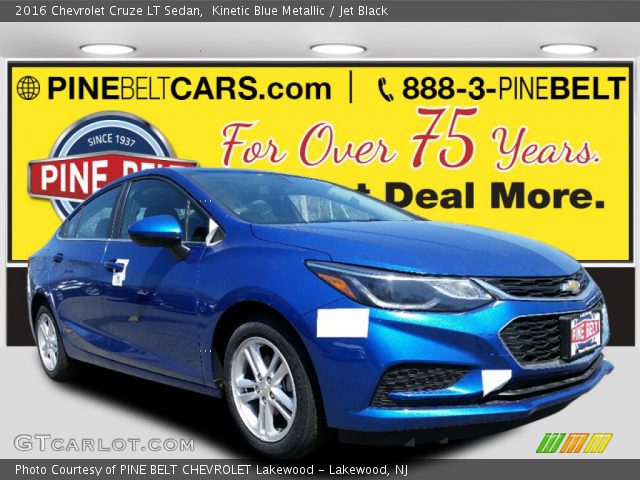 2016 Chevrolet Cruze LT Sedan in Kinetic Blue Metallic