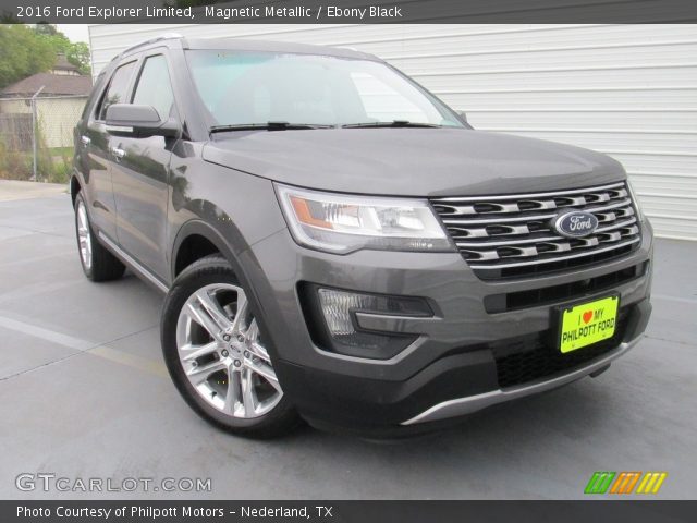 2016 Ford Explorer Limited in Magnetic Metallic