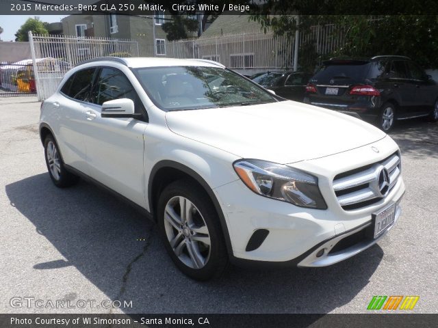 2015 Mercedes-Benz GLA 250 4Matic in Cirrus White