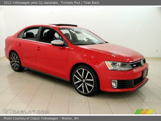 2013 Volkswagen Jetta GLI Autobahn in Tornado Red