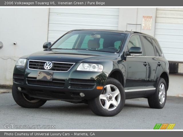 2006 Volkswagen Touareg V6 in Venetian Green