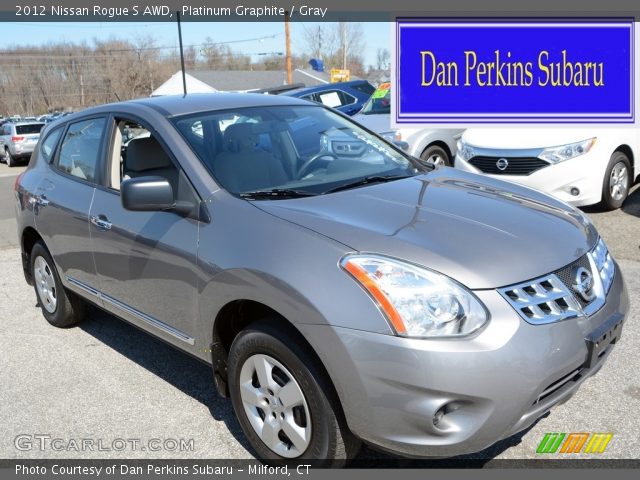 2012 Nissan Rogue S AWD in Platinum Graphite