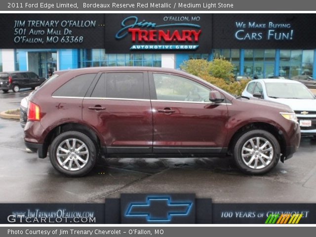 2011 Ford Edge Limited in Bordeaux Reserve Red Metallic