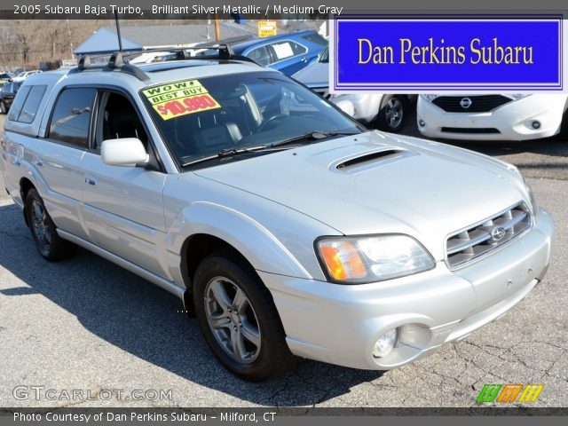 2005 Subaru Baja Turbo in Brilliant Silver Metallic