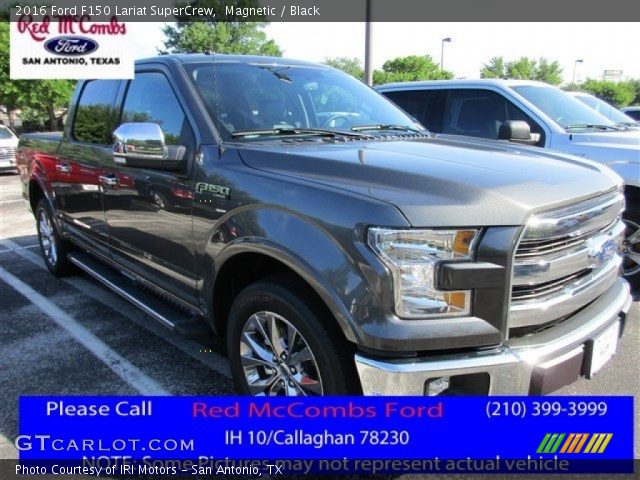 2016 Ford F150 Lariat SuperCrew in Magnetic