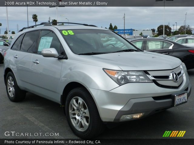 2008 Acura MDX Technology in Billet Silver Metallic