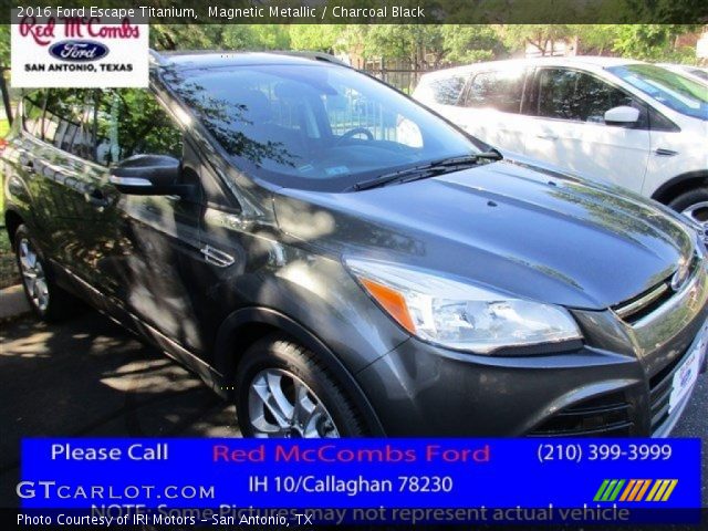 2016 Ford Escape Titanium in Magnetic Metallic