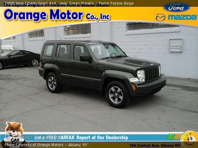 2008 Jeep Liberty Sport 4x4 in Jeep Green Metallic