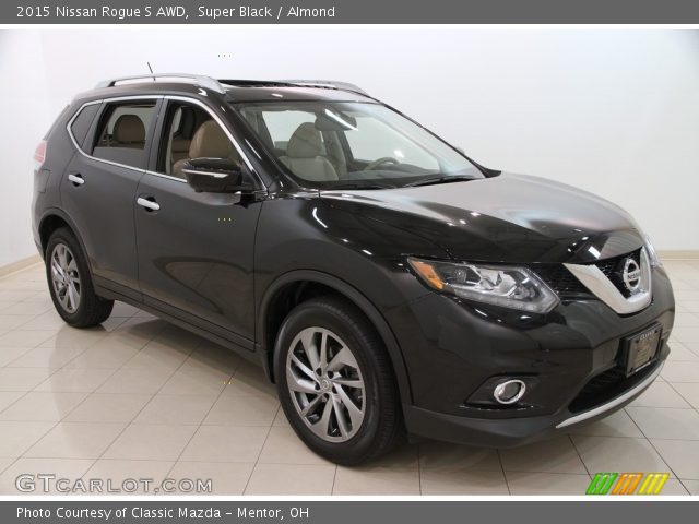 2015 Nissan Rogue S AWD in Super Black