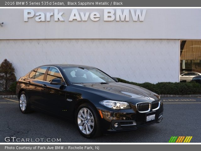 2016 BMW 5 Series 535d Sedan in Black Sapphire Metallic