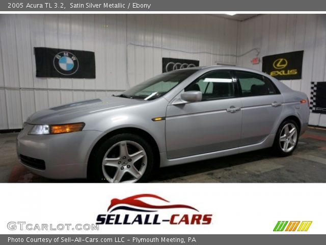 2005 Acura TL 3.2 in Satin Silver Metallic