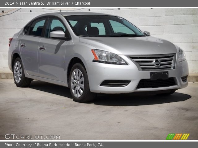 2014 Nissan Sentra S in Brilliant Silver