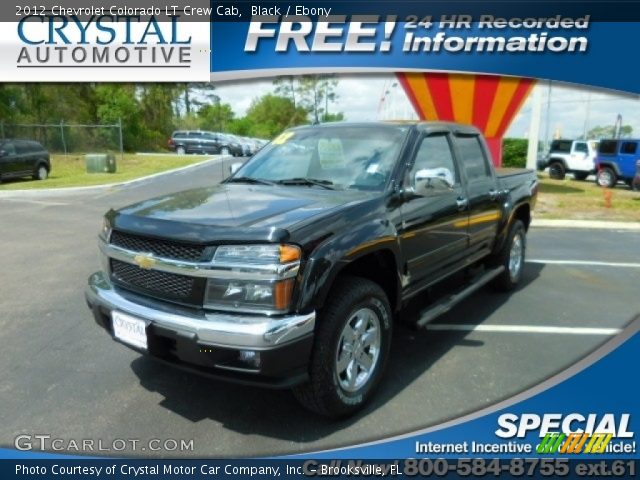 2012 Chevrolet Colorado LT Crew Cab in Black