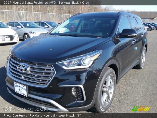 2017 Hyundai Santa Fe Limited AWD in Becketts Black