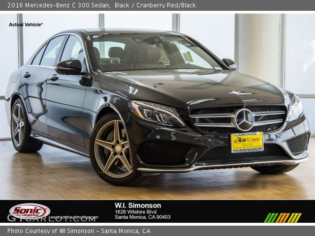 2016 Mercedes-Benz C 300 Sedan in Black