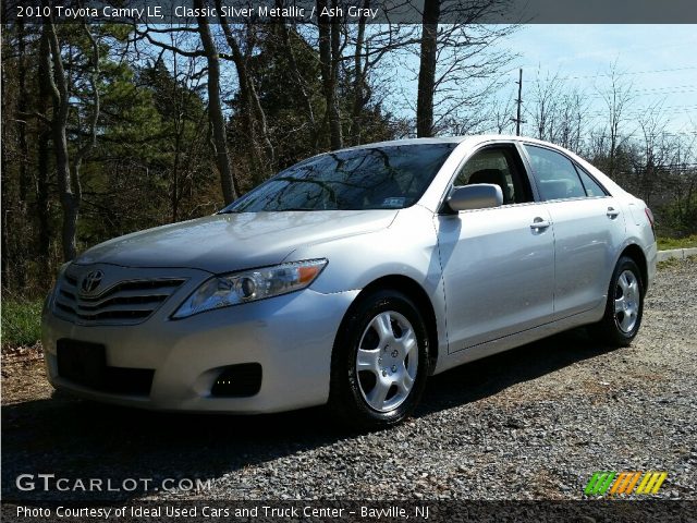 2010 Toyota Camry LE in Classic Silver Metallic