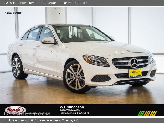 2016 Mercedes-Benz C 300 Sedan in Polar White