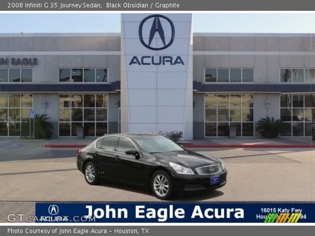 2008 Infiniti G 35 Journey Sedan in Black Obsidian