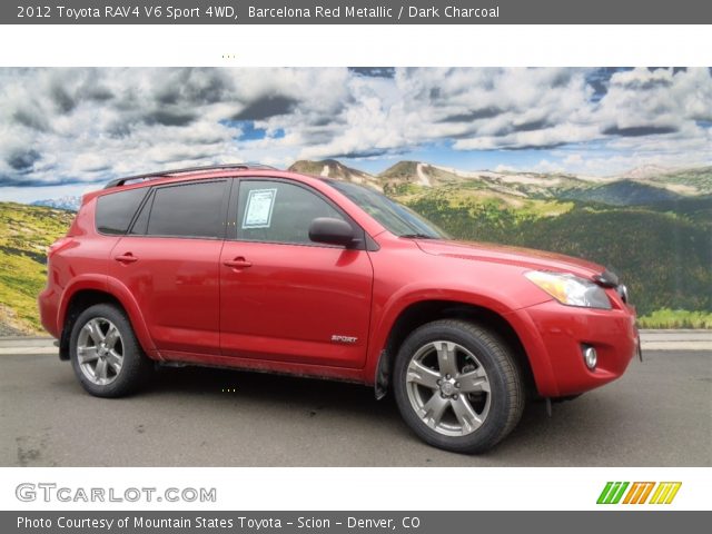 2012 Toyota RAV4 V6 Sport 4WD in Barcelona Red Metallic