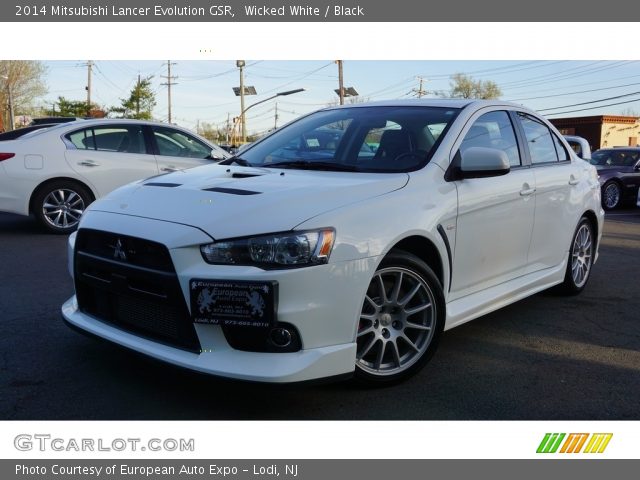 2014 Mitsubishi Lancer Evolution GSR in Wicked White