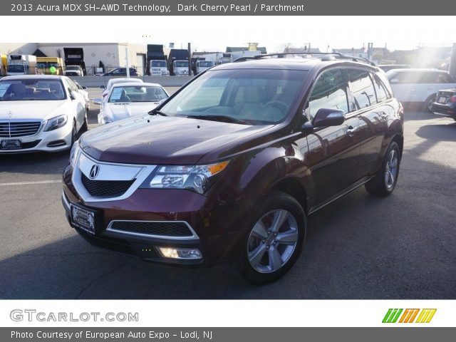 2013 Acura MDX SH-AWD Technology in Dark Cherry Pearl