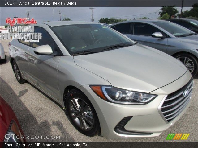 2017 Hyundai Elantra SE in Beige