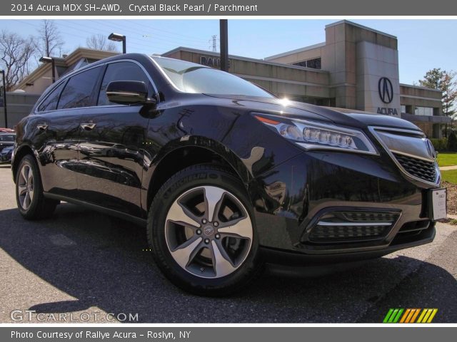 2014 Acura MDX SH-AWD in Crystal Black Pearl