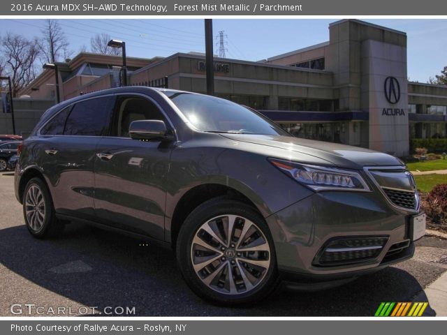 2016 Acura MDX SH-AWD Technology in Forest Mist Metallic