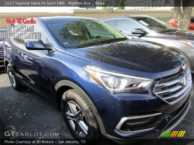 2017 Hyundai Santa Fe Sport FWD in Nightfall Blue