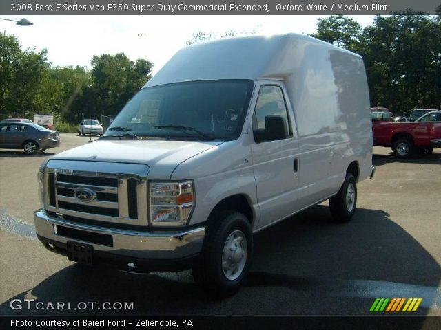 2008 Ford E Series Van E350 Super Duty Commericial Extended in Oxford White