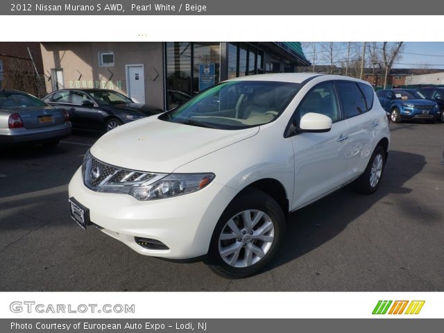 2012 Nissan Murano S AWD in Pearl White