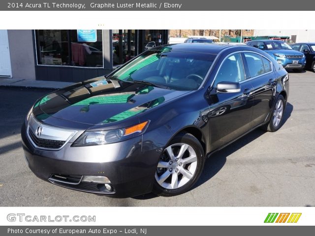 2014 Acura TL Technology in Graphite Luster Metallic