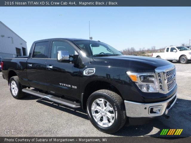 2016 Nissan TITAN XD SL Crew Cab 4x4 in Magnetic Black