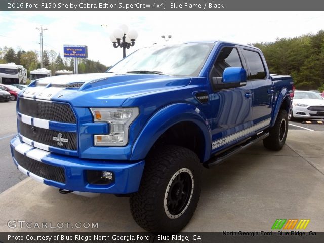 2016 Ford F150 Shelby Cobra Edtion SuperCrew 4x4 in Blue Flame