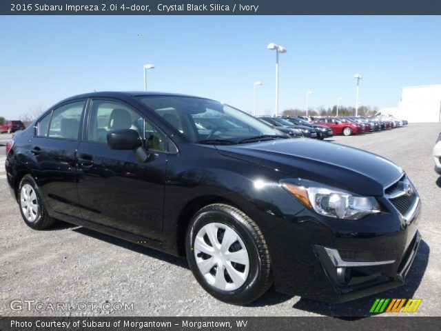 2016 Subaru Impreza 2.0i 4-door in Crystal Black Silica