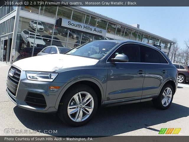 2016 Audi Q3 2.0 TSFI Premium Plus quattro in Monsoon Gray Metallic