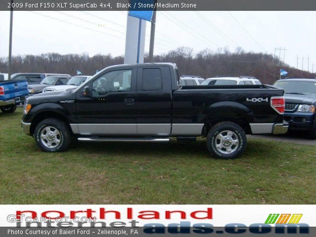 2009 Ford F150 XLT SuperCab 4x4 in Black