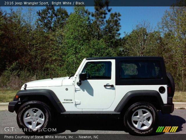 2016 Jeep Wrangler Sport in Bright White