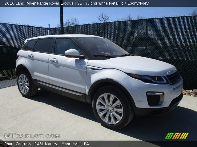 2016 Land Rover Range Rover Evoque HSE in Yulong White Metalllic