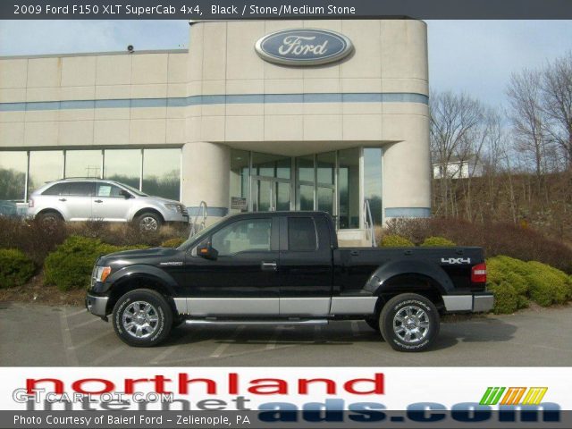 2009 Ford F150 XLT SuperCab 4x4 in Black