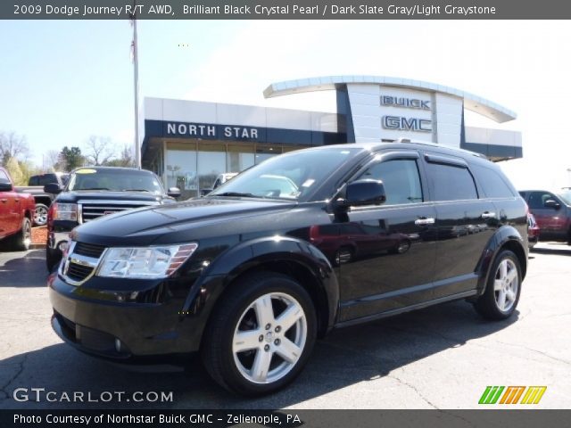 2009 Dodge Journey R/T AWD in Brilliant Black Crystal Pearl