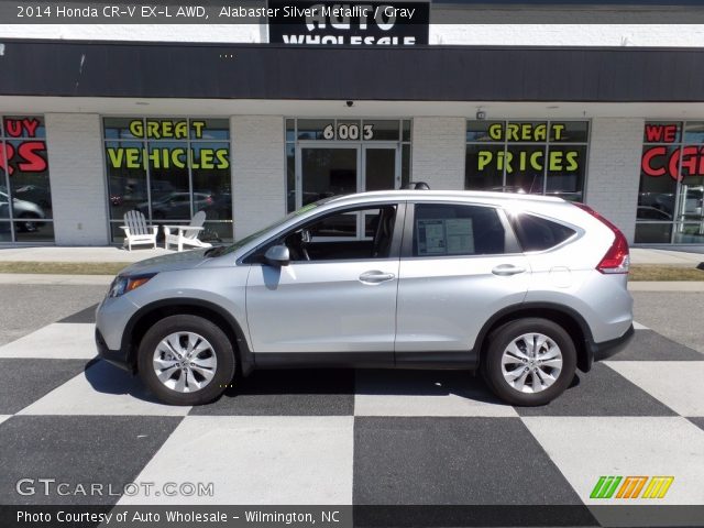 2014 Honda CR-V EX-L AWD in Alabaster Silver Metallic