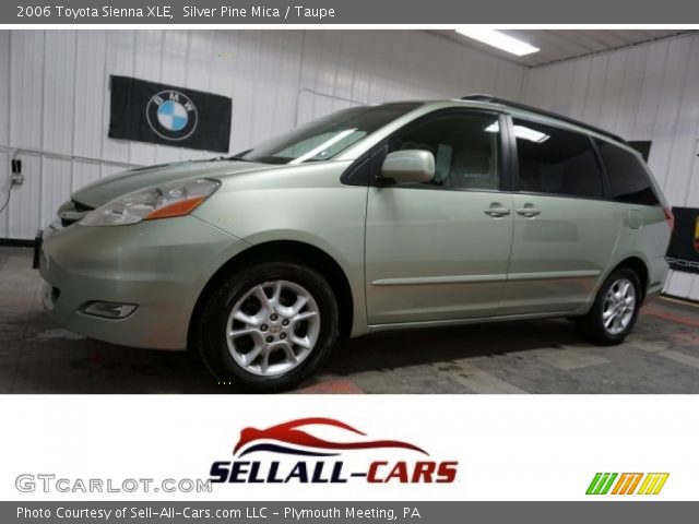2006 Toyota Sienna XLE in Silver Pine Mica