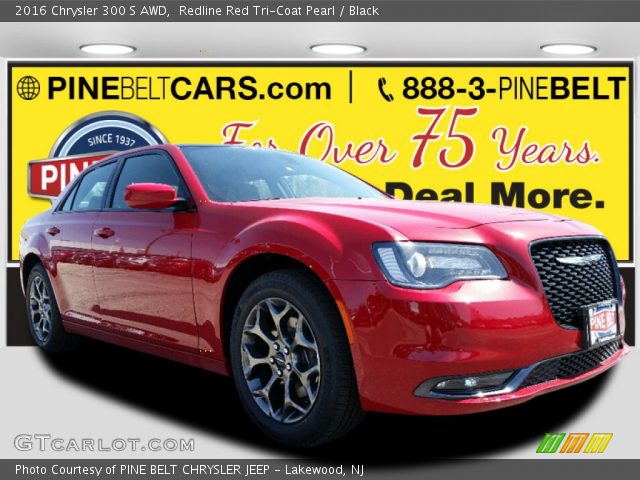 2016 Chrysler 300 S AWD in Redline Red Tri-Coat Pearl