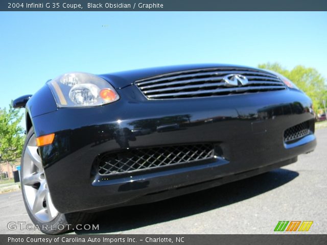 2004 Infiniti G 35 Coupe in Black Obsidian