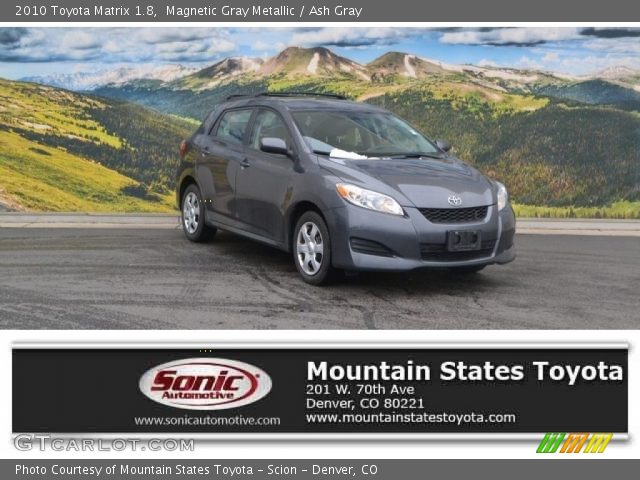 2010 Toyota Matrix 1.8 in Magnetic Gray Metallic